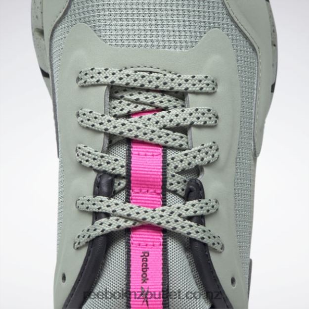 Mystic Grey/Core Black/Atomic Pink 2B462692 Zig Dynamica Adventure Women\'s Shoes Reebok