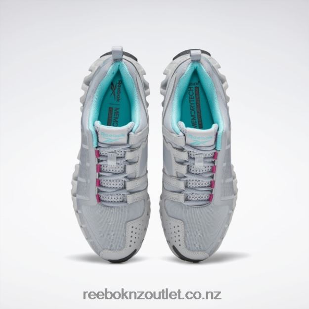 Pure Grey 3/Classic Teal 2B4626167 ZigWild Trail 6 Women\'s Shoes Reebok