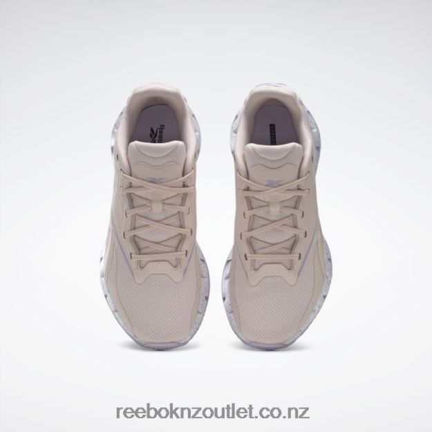 Soft Ecru/Purple Oasis/Ftwr White 2B4626418 Zig Dynamica 4 Women\'s Shoes Reebok