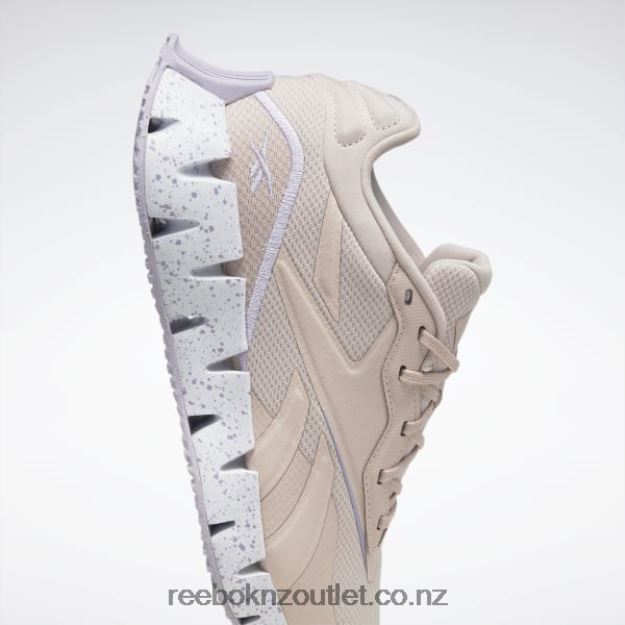 Soft Ecru/Purple Oasis/Ftwr White 2B4626418 Zig Dynamica 4 Women\'s Shoes Reebok