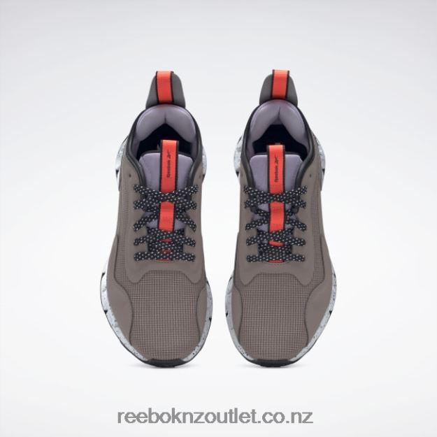 Taupe/Purple Oasis/Ftwr White 2B462644 Zig Dynamica Adventure Women\'s Shoes Reebok