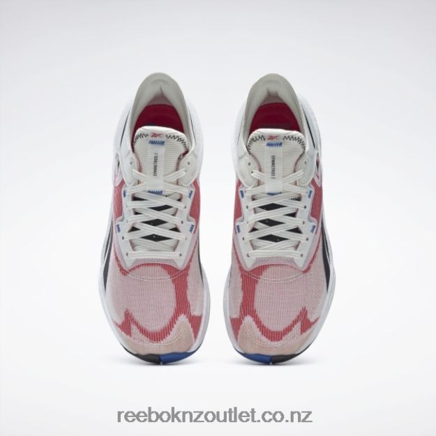 Chalk/Vector Red/Vector Blue 2B4626242 Floatride Energy Symmetros 2 Women\'s Running Shoes Reebok