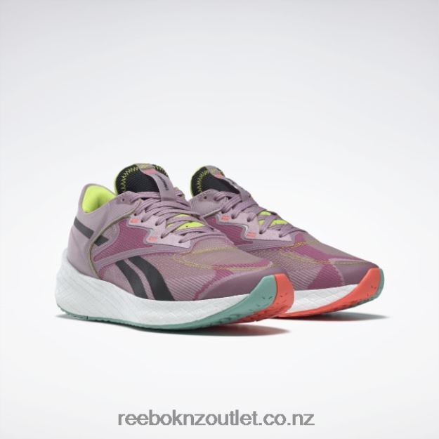 Infused Lilac/Acid Yellow/Semi Classic Teal 2B4626181 Floatride Energy Symmetros 2 Women\'s Running Shoes Reebok