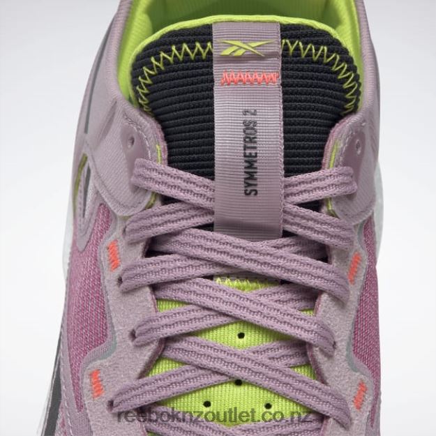 Infused Lilac/Acid Yellow/Semi Classic Teal 2B4626181 Floatride Energy Symmetros 2 Women\'s Running Shoes Reebok