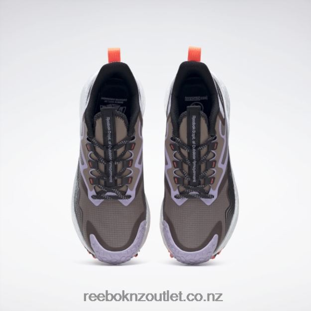 Taupe/Purple Oasis/Core Black 2B4626496 Floatride Energy 4 Adventure Women\'s Running Shoes Reebok