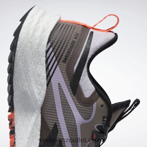 Taupe/Purple Oasis/Core Black 2B4626496 Floatride Energy 4 Adventure Women\'s Running Shoes Reebok