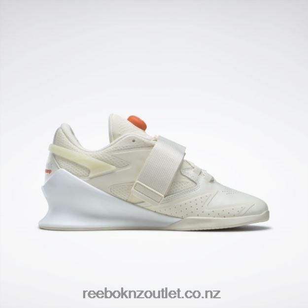 Classic White/Ftwr White/Smash Orange S23-R 2B4626137 Legacy Lifter III Women\'s Weightlifting Shoes Reebok