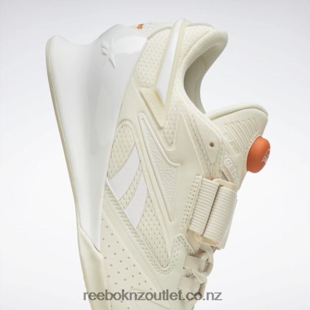 Classic White/Ftwr White/Smash Orange S23-R 2B4626137 Legacy Lifter III Women\'s Weightlifting Shoes Reebok