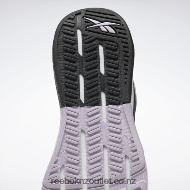 Core Black/Ftwr White/Purple Oasis 2B4626136 Nanoflex TR 2.0 Women\'s Training Shoes Reebok