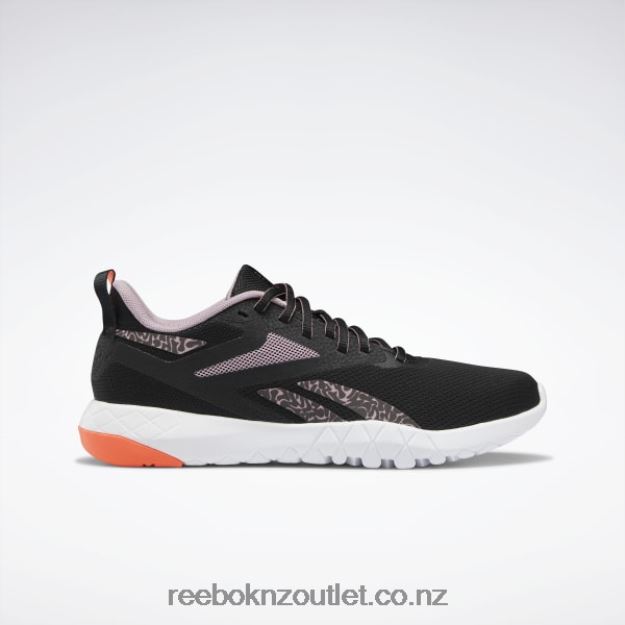 Core Black/Infused Lilac/Orange Flare