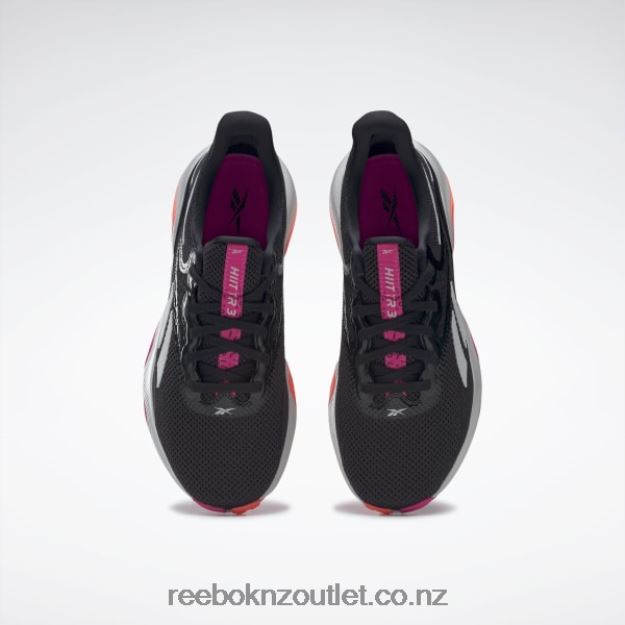 Core Black/Pure Grey 2/Proud Pink 2B4626190 HIIT TR 3 Women\'s Training Shoes Reebok