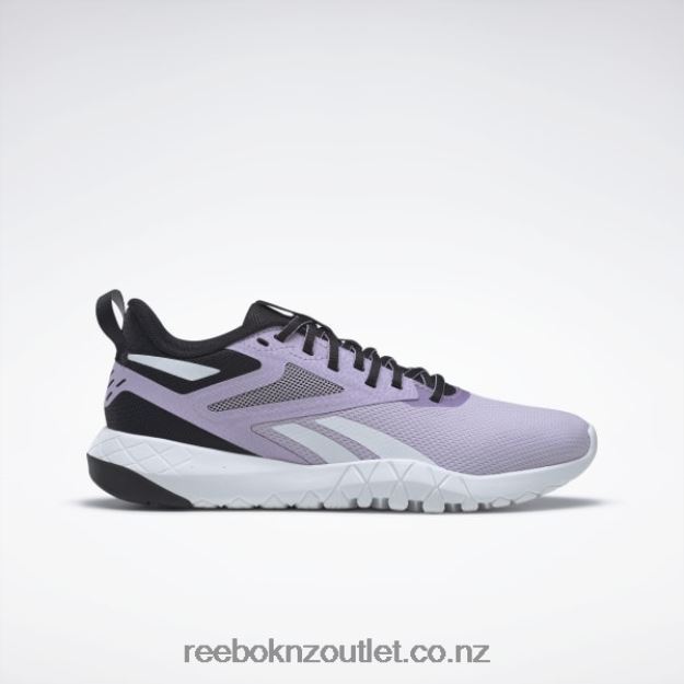 Core Black/Purple Oasis/Ftwr White 2B4626215 Flexagon Force 4 Women's Training Shoes Reebok