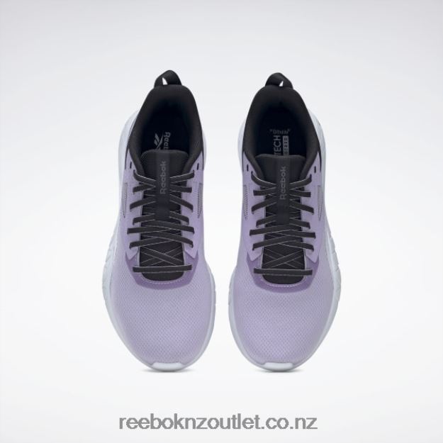 Core Black/Purple Oasis/Ftwr White 2B4626215 Flexagon Force 4 Women\'s Training Shoes Reebok