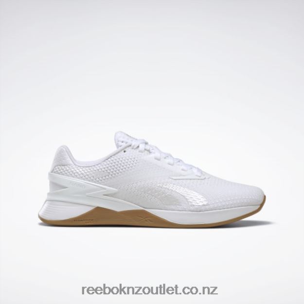 Ftwr White/Cold Grey 2/Reebok Rubber Gum-01 2B462610 Nano X3 Women's Shoes Reebok