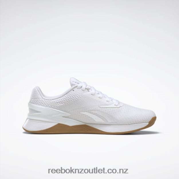 Ftwr White/Cold Grey 2/Reebok Rubber Gum-01 2B462610 Nano X3 Women\'s Shoes Reebok