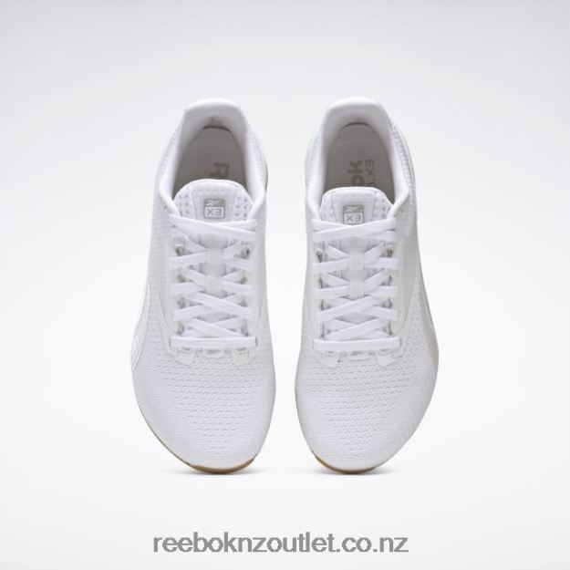Ftwr White/Cold Grey 2/Reebok Rubber Gum-01 2B462610 Nano X3 Women\'s Shoes Reebok