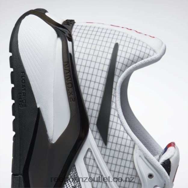 Ftwr White/Core Black/Vector Red 2B4626188 Nano X2 Women\'s Training Shoes Reebok