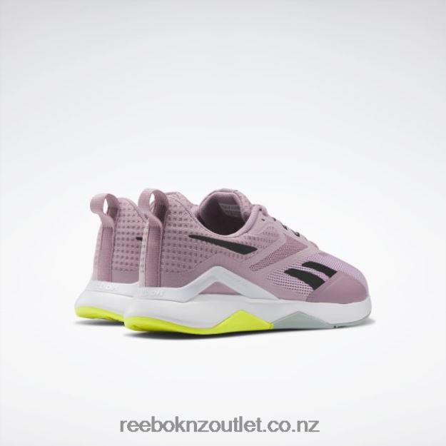 Infused Lilac/Core Black/Seaside Grey 2B4626196 Nanoflex TR 2.0 Women\'s Training Shoes Reebok
