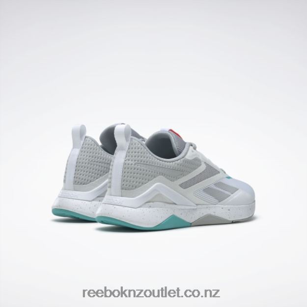 Pure Grey 3/Ftwr White/Classic Teal 2B462690 Nanoflex TR 2.0 Women\'s Training Shoes Reebok