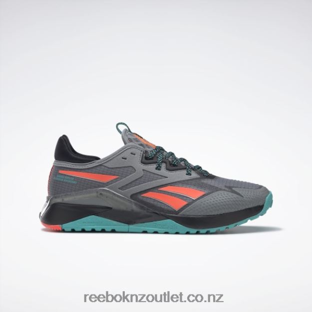 Pure Grey 5/Core Black/Classic Teal 2B4626101 Nano X2 TR Adventure Women's Training Shoes Reebok