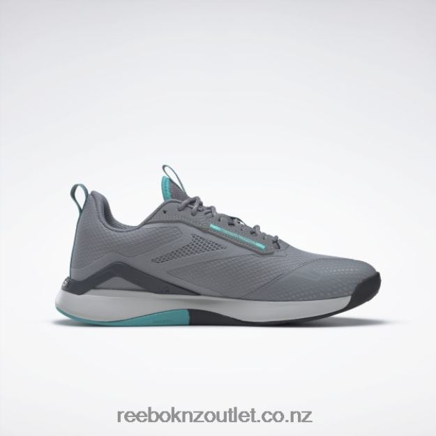 Pure Grey 5/Pure Grey 2/Classic Teal 2B4626952 Nanoflex Adventure TR Women\'s Training Shoes Reebok