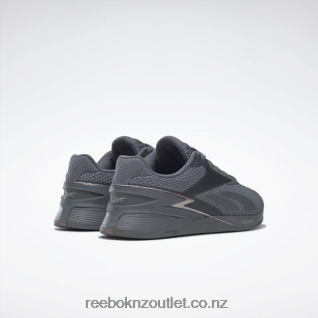 Pure Grey 6/Pure Grey 7/Taupe Met S23 2B462618 Nano X3 Women\'s Shoes Reebok