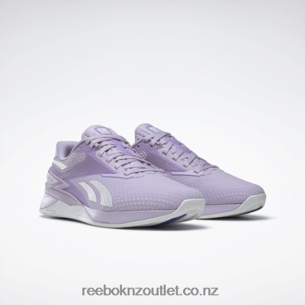Purple Oasis/Cold Grey/Vector Blue 2B4626235 Nano X3 Women\'s Shoes Reebok