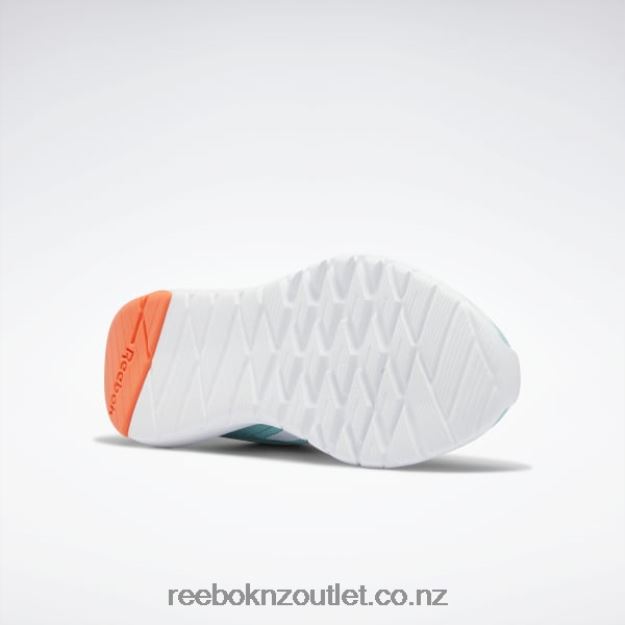 Semi Classic Teal/Mist/Orange Flare 2B4626398 Flexagon Force 4 Women\'s Training Shoes Reebok