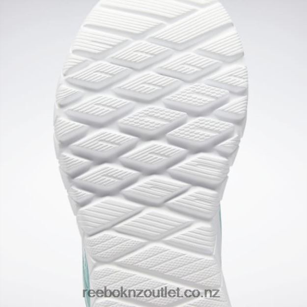 Semi Classic Teal/Mist/Orange Flare 2B4626398 Flexagon Force 4 Women\'s Training Shoes Reebok