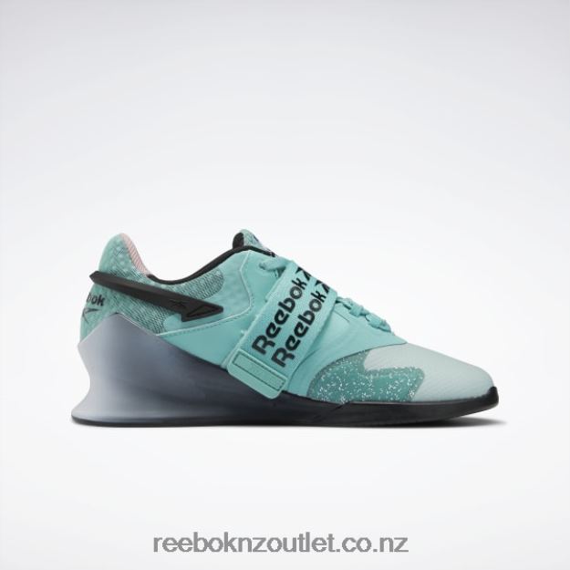 Semi Classic Teal/Seaside Grey/Ftwr White 2B4626943 Legacy Lifter II Women\'s Weightlifting Shoes Reebok