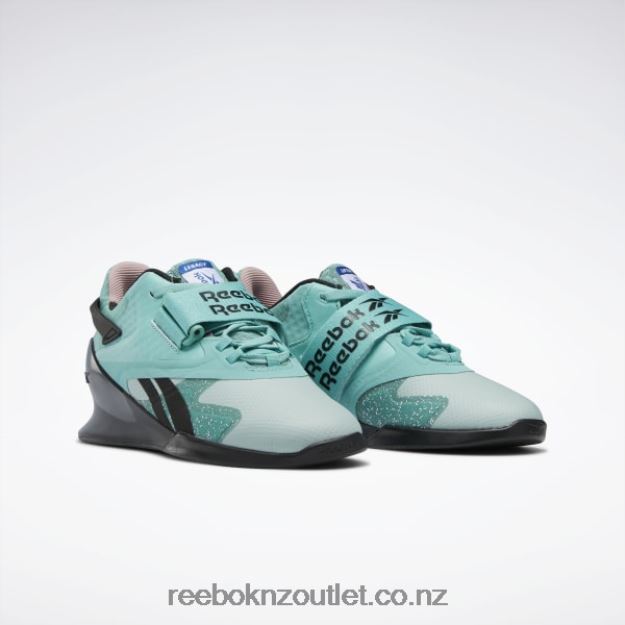 Semi Classic Teal/Seaside Grey/Ftwr White 2B4626943 Legacy Lifter II Women\'s Weightlifting Shoes Reebok