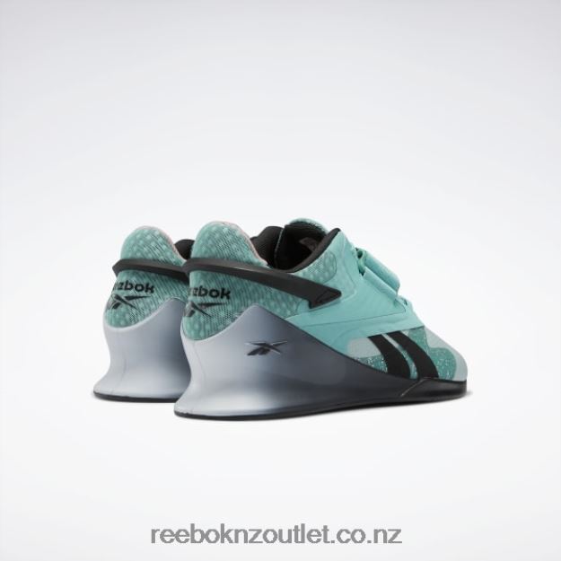 Semi Classic Teal/Seaside Grey/Ftwr White 2B4626943 Legacy Lifter II Women\'s Weightlifting Shoes Reebok