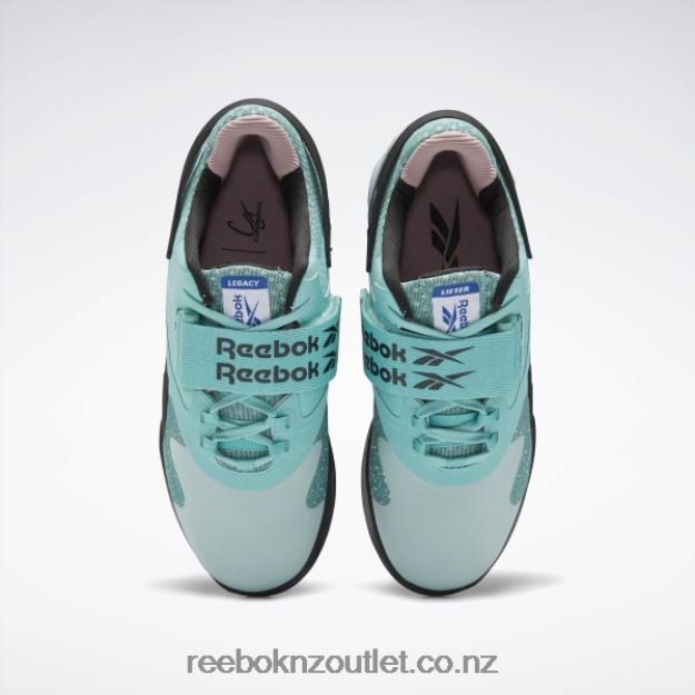 Semi Classic Teal/Seaside Grey/Ftwr White 2B4626943 Legacy Lifter II Women\'s Weightlifting Shoes Reebok