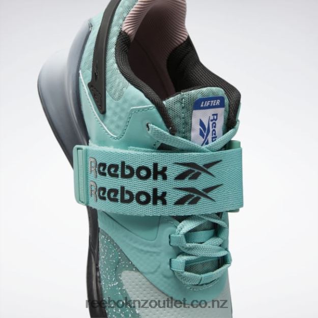 Semi Classic Teal/Seaside Grey/Ftwr White 2B4626943 Legacy Lifter II Women\'s Weightlifting Shoes Reebok