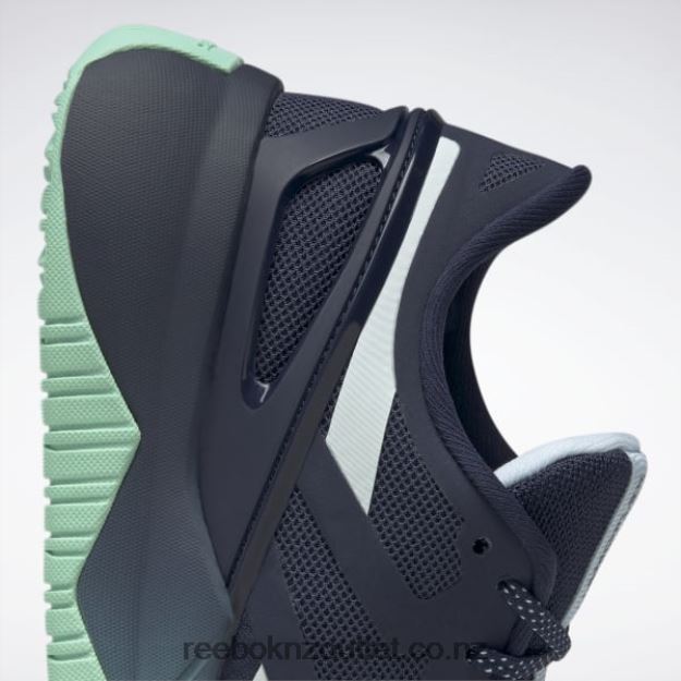 Vector Navy/Opal Glow/Hint Mint 2B4626469 Nanoflex TR Women\'s Training Shoes Reebok