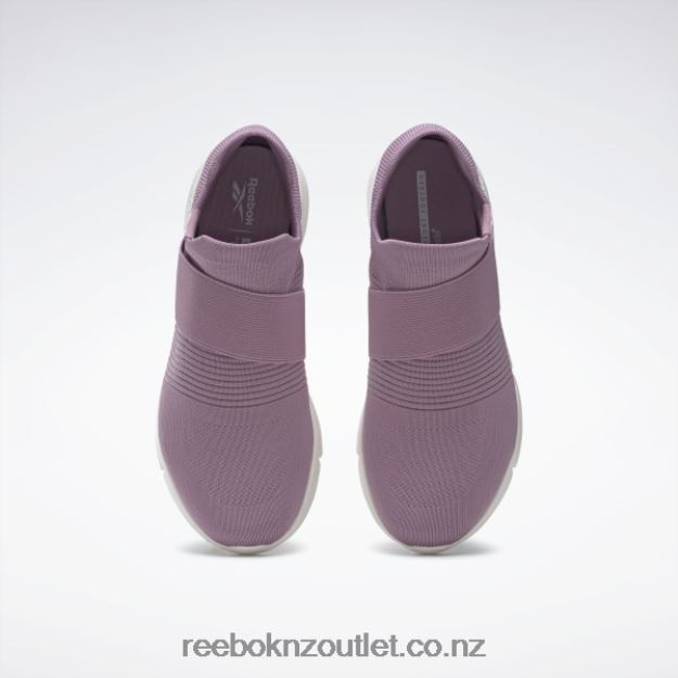 Infused Lilac/Chalk 2B4626458 DayStart Onlux Women\'s Slip-On Shoes Reebok