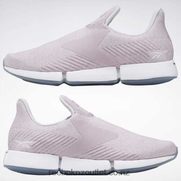 Infused Lilac/Pure Grey 2/White 2B4626927 DailyFit DMX Slip-On Women\'s Shoes Reebok