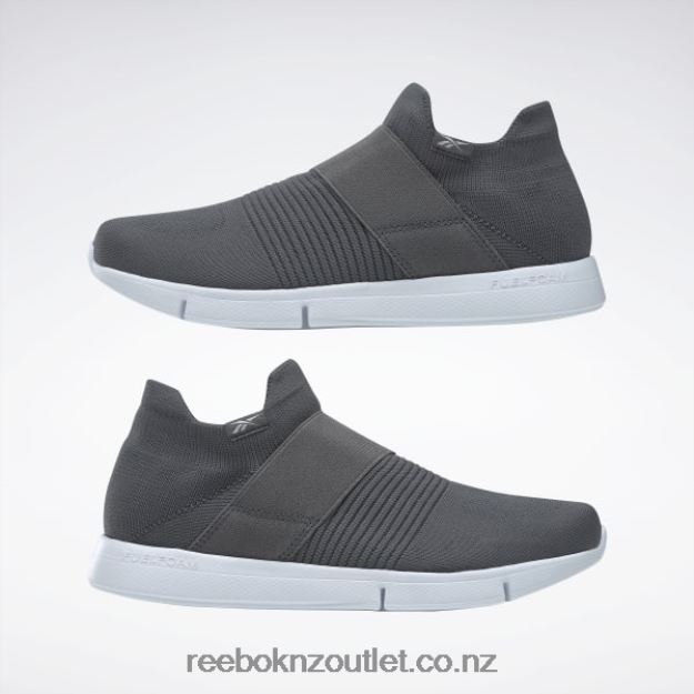 Pure Grey 7/Ftwr White/Pure Grey 4 2B4626939 DayStart Onlux Women\'s Slip-On Shoes Reebok