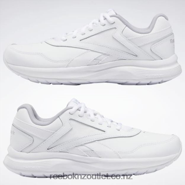 White/Cold Grey 2/Collegiate Royal 2B4626111 Walk Ultra 7 DMX MAX Wide Women\'s Shoes Reebok