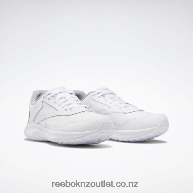 White/Cold Grey 2/Collegiate Royal 2B4626111 Walk Ultra 7 DMX MAX Wide Women\'s Shoes Reebok